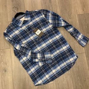 Vintage Flannel plaid button down